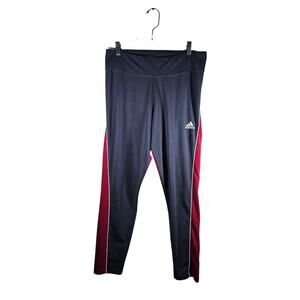 adidas Women's Sportswear Collegiate Leggings Size Large Blue Red‎